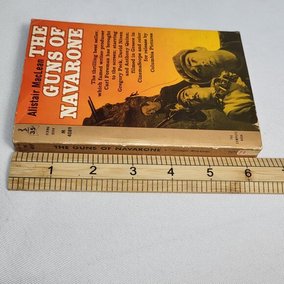 The Guns of Navarone Alistair MacLean WWII Action Adventure War Novel 1961 PB - Picture 11 of 12